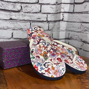 Tory Burch Multicolor Floral Sandals
